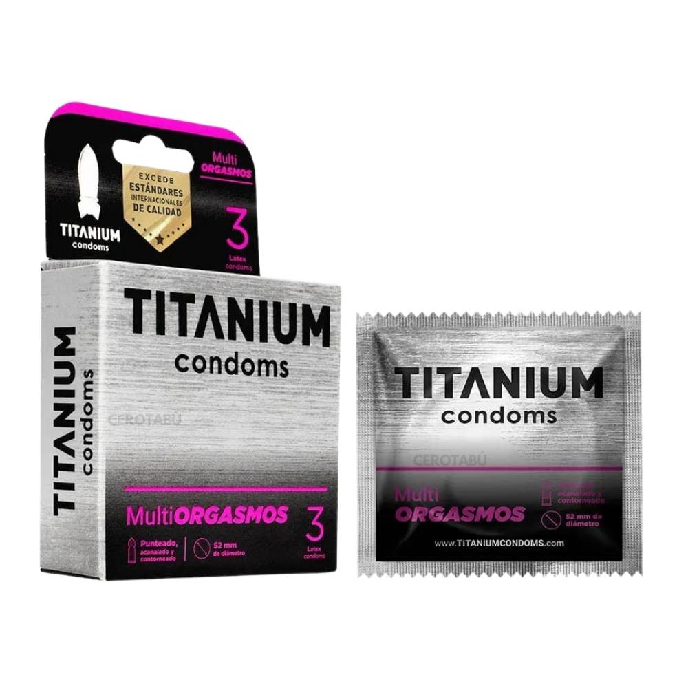 Condones Premium Preservativo Multiorgasmo